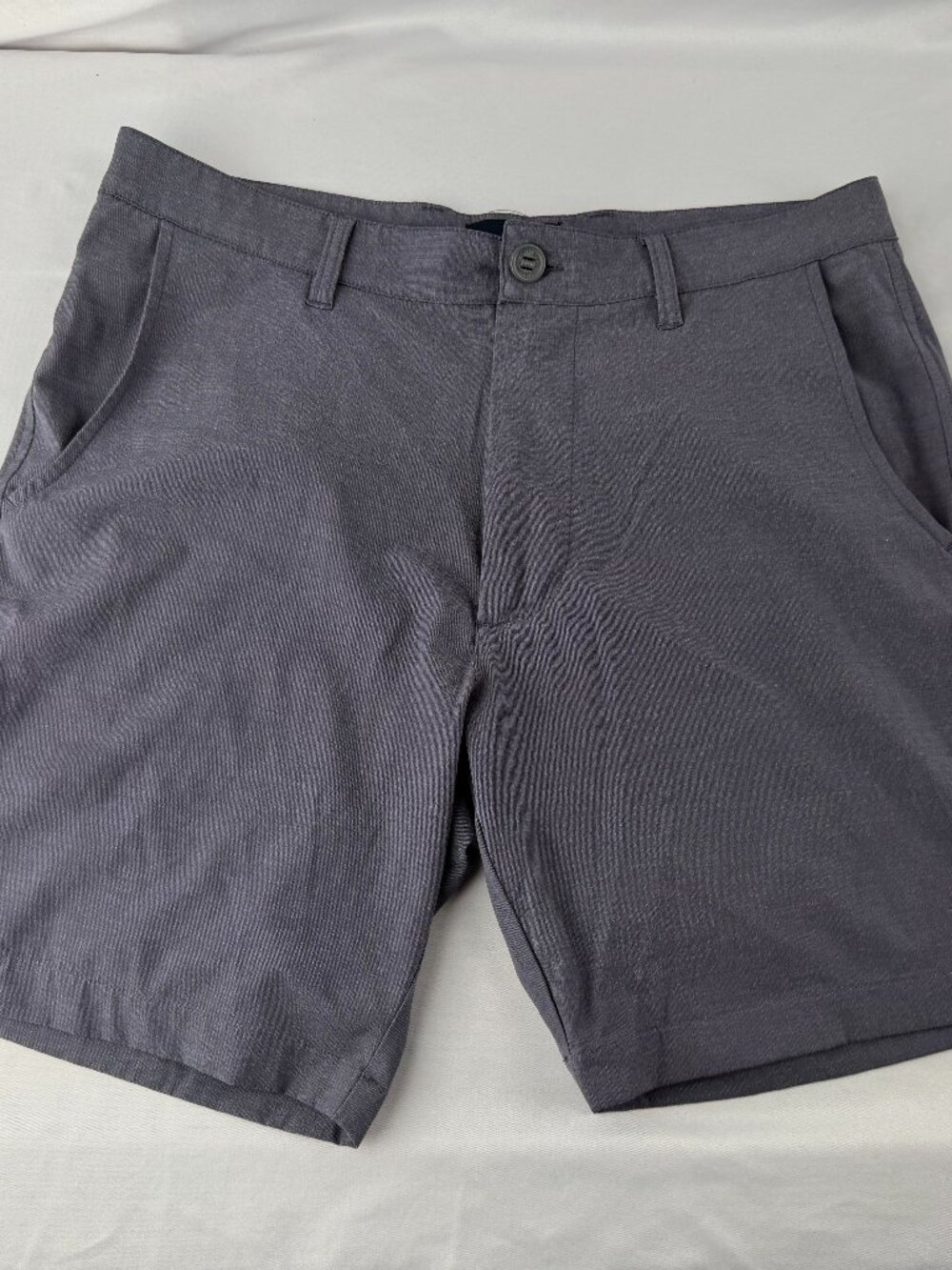 Local Boy Outfitters Men Gray Performance Shorts Casual Golf Shorts Size 32